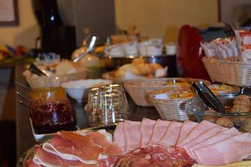 Breakfast area