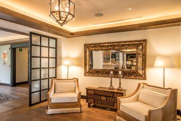 Lobby sitting area
