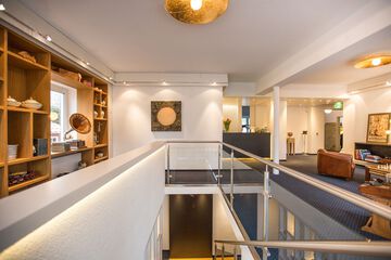 Interior entrance