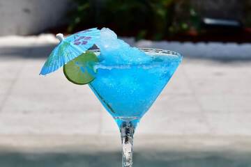 Poolside bar