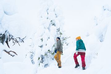 Snowshoeing