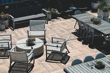 Rooftop terrace