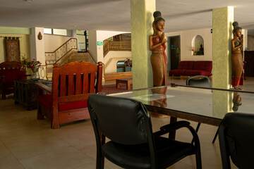 Interior entrance