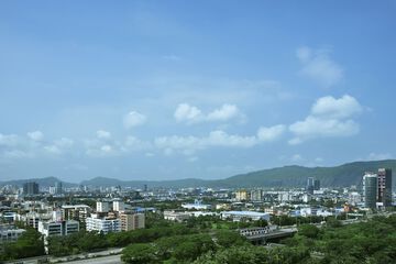 City view from property