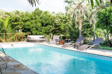 Rooftop pool
