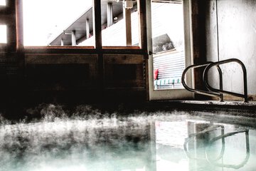 Indoor/outdoor pool