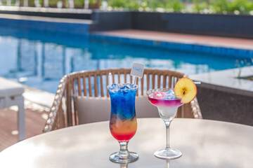Poolside bar