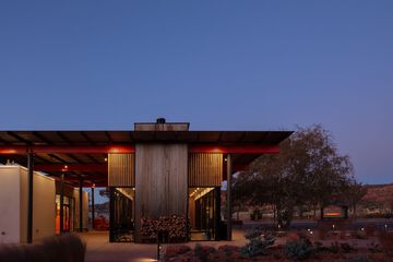 Front of property - evening/night