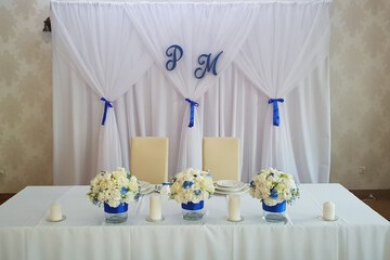 Indoor wedding