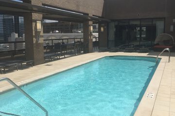 Rooftop pool