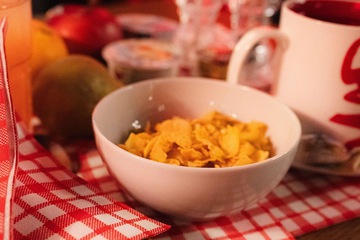 Breakfast area