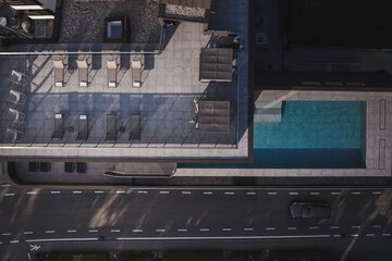 Rooftop pool