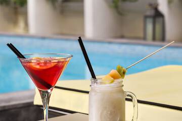 Rooftop pool