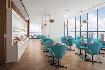 Breakfast area