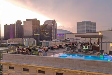 Rooftop pool