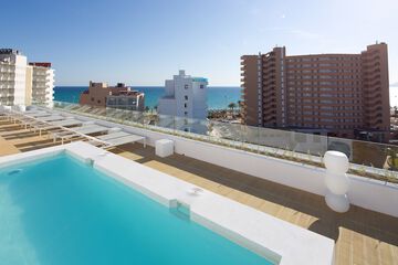 Rooftop pool