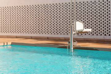 Rooftop pool