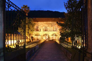 Front of property - evening/night