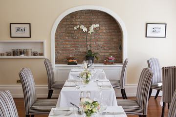 Breakfast area