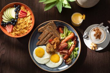 Breakfast area