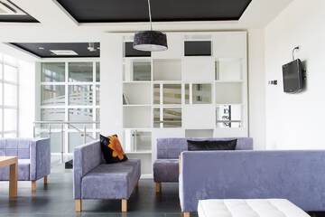 Lobby sitting area