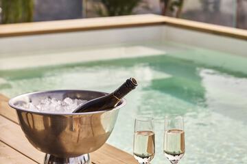Rooftop pool