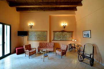 Lobby sitting area