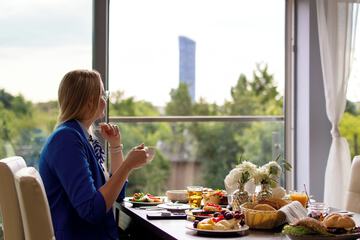 Breakfast area