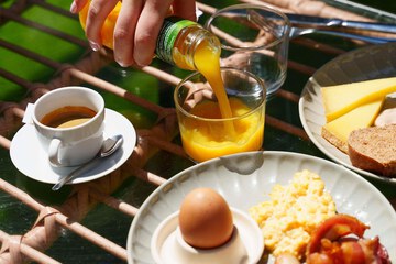 Breakfast area
