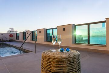 Rooftop pool