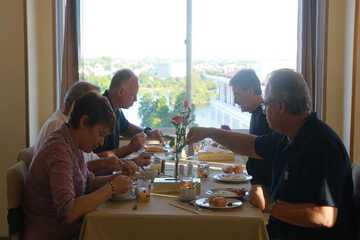 Breakfast area