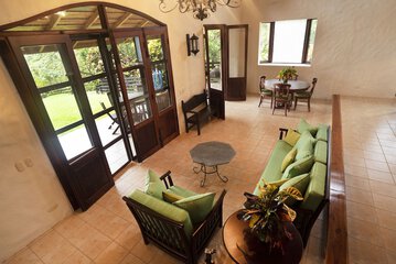 Lobby sitting area