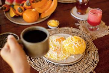 Breakfast buffet