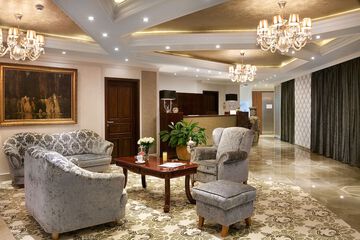 Lobby sitting area
