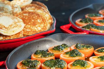 Breakfast buffet