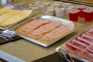 Breakfast buffet