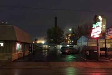 Hotel Front - Evening or Night