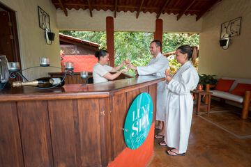 Spa reception