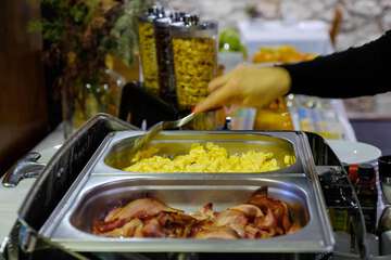 Breakfast buffet