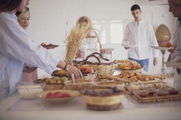 Breakfast buffet