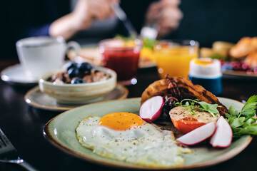 Breakfast buffet