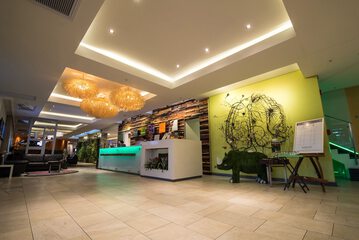 Interior entrance