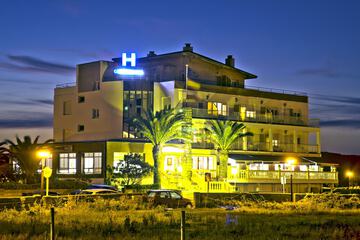 Front of property - evening/night