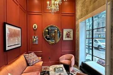 Lobby sitting area