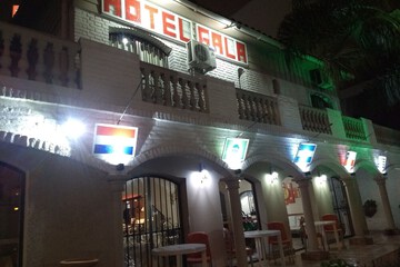Front of property - evening/night