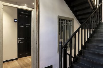 Interior entrance
