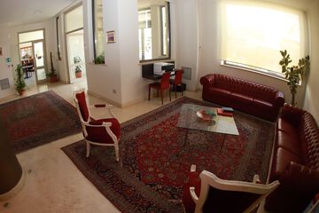 Lobby sitting area