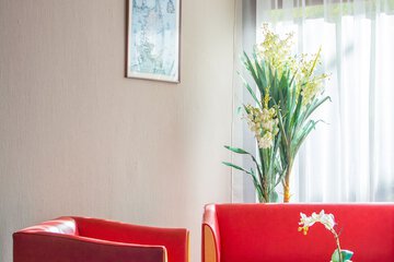 Lobby sitting area