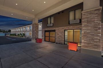 Front of property - evening/night