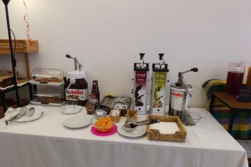 Breakfast buffet